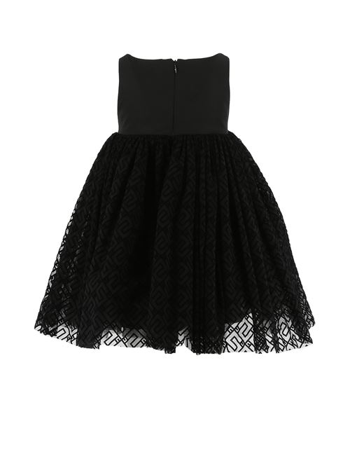 Abito con inserto in tulle ELISABETTA FRANCHI | EFAB481N000